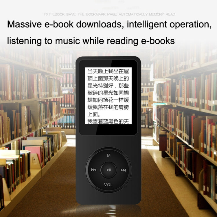 Card Ultra-thin Lossless MP4 Player With Screen(Black) - MP4 Player by buy2fix | Online Shopping UK | buy2fix