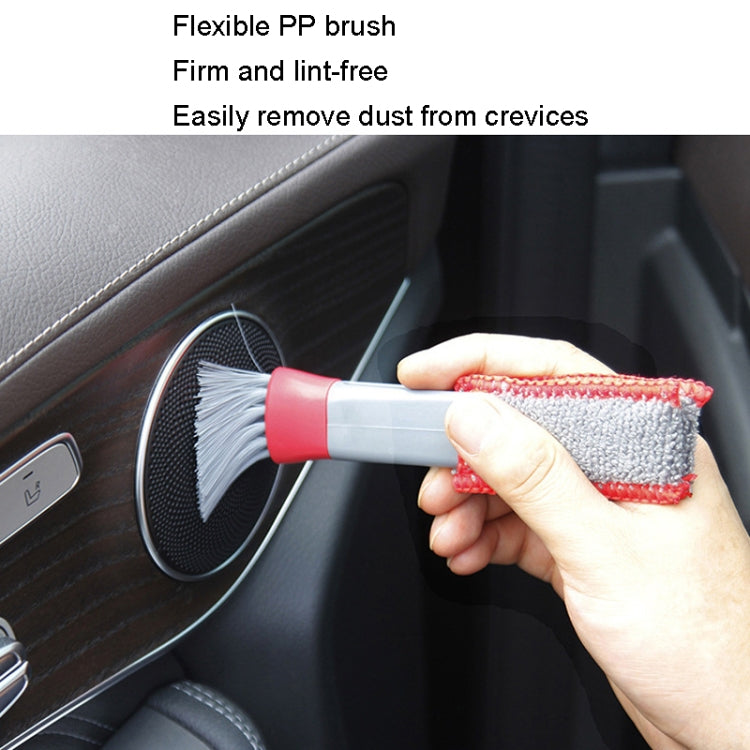 Car Wash Brush Soft Hub Multi-Function Dust Removal Tool, Color: Red White Air Outlet Brush - Car washing supplies by buy2fix | Online Shopping UK | buy2fix