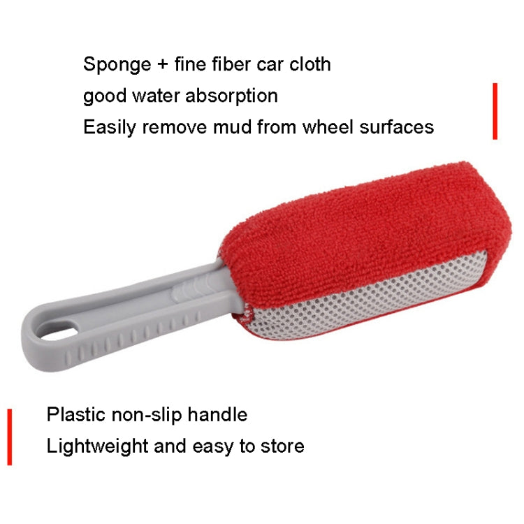 Car Wash Brush Soft Hub Multi-Function Dust Removal Tool, Color: Red Sponge Brush - Car washing supplies by buy2fix | Online Shopping UK | buy2fix