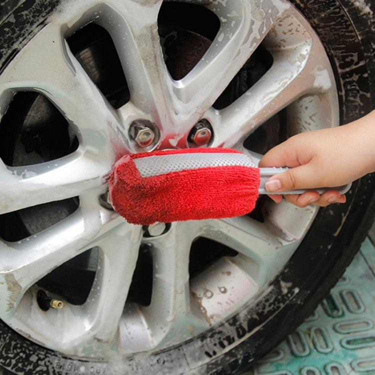 Car Wash Brush Soft Hub Multi-Function Dust Removal Tool, Color: Red Sponge Brush - Car washing supplies by buy2fix | Online Shopping UK | buy2fix