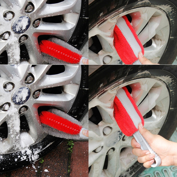 Car Wash Brush Soft Hub Multi-Function Dust Removal Tool, Color: Red Sponge Brush - Car washing supplies by buy2fix | Online Shopping UK | buy2fix