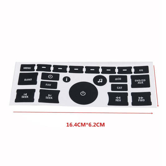 Car Button Repair Sticker AC Central Control Sticker(C 21 Key) by buy2fix