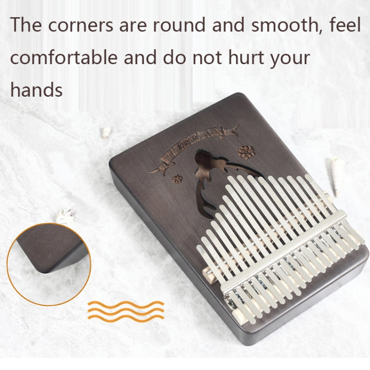 Wooden Portable Thumb Piano(Sixth Star) - Keyboard Accessories by buy2fix | Online Shopping UK | buy2fix