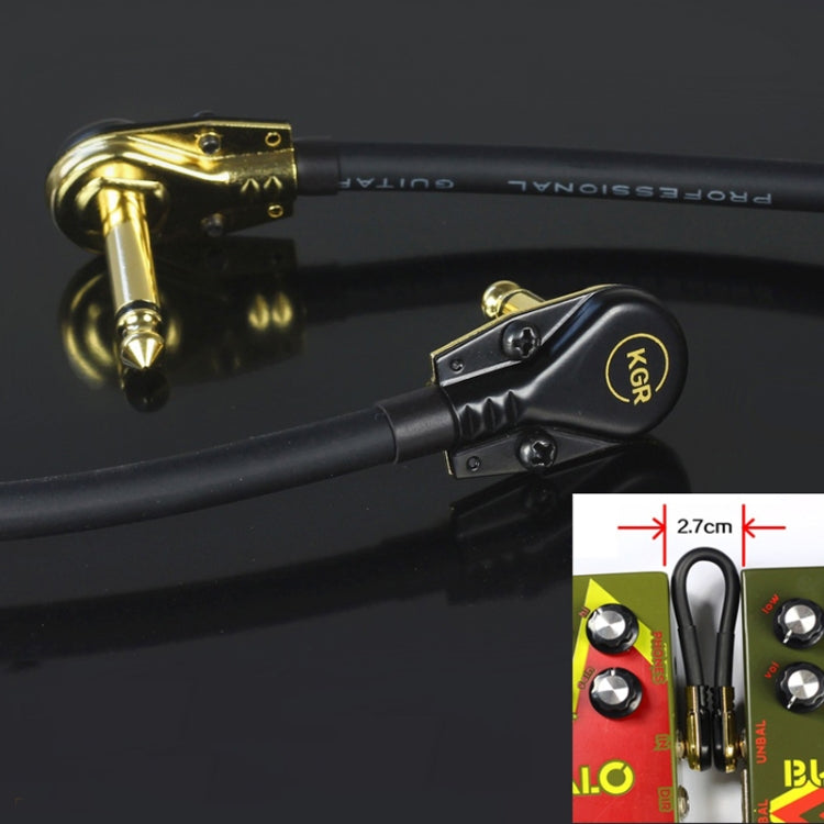 KGR Guitar Line Effector Noise Reduction Shielding Cable, Specification: 25cm by buy2fix