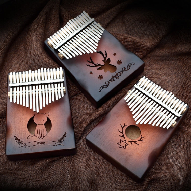 17-tone Radian Design Portable Finger Piano(Squirrel) by buy2fix