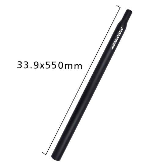 FMFXTR Aluminum Alloy Mountain Bike Extended Seat Post, Specification: 33.9x550mm (Black) by FMFXTR