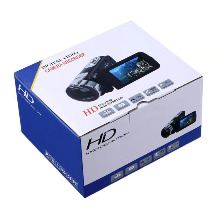 1080P 24MP Foldable Digital Camera, Style: UK Plug - Video Cameras by buy2fix | Online Shopping UK | buy2fix