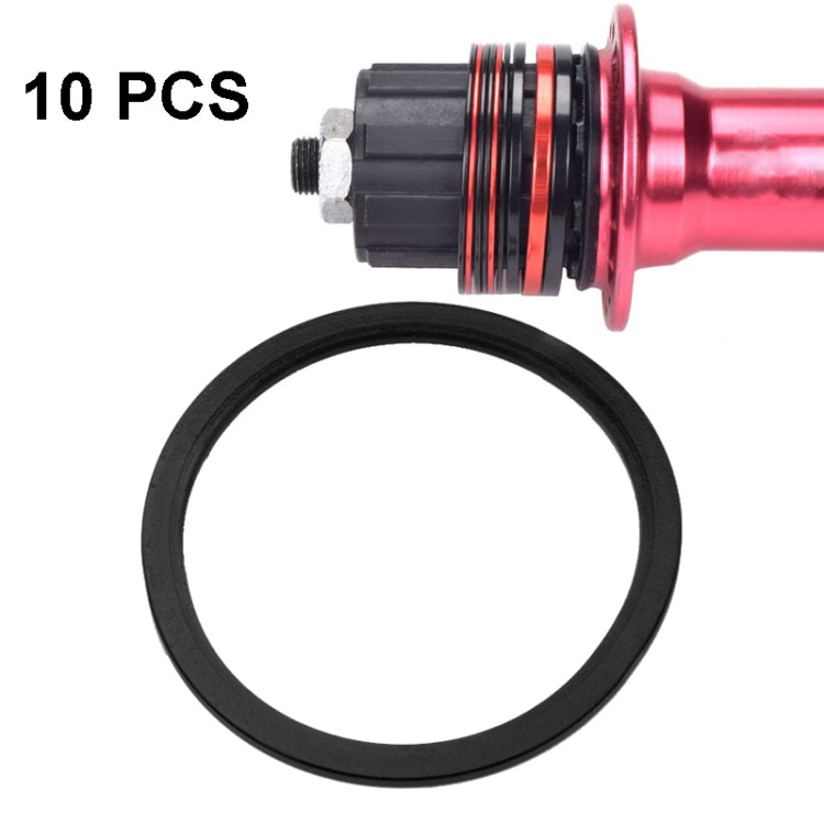 10 PCS FMFXTR Bicycle BB Middle Shaft Flying Wheel Cushion, Thickness: 1.5mm (Black) - Cap Component by FMFXTR | Online Shopping UK | buy2fix