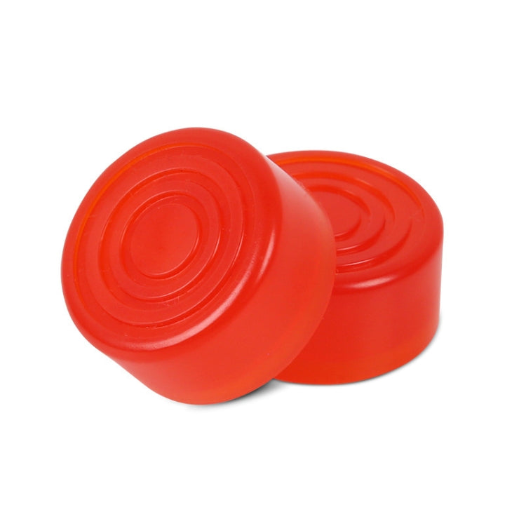 10 PCS JT1808 Electric Guitar Tuner Pedal Cap(Red) - Guitar Tuner Accessories by buy2fix | Online Shopping UK | buy2fix