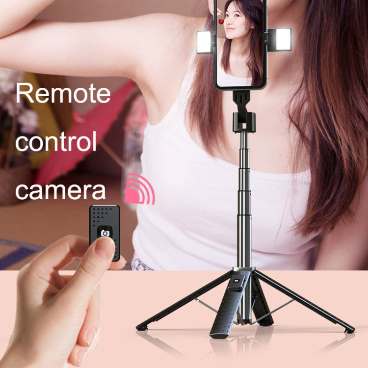 Mobile Phone Live Bracket Bluetooth Telescopic Selfie Tripod, High: 100CM (Stainless Steel) by buy2fix
