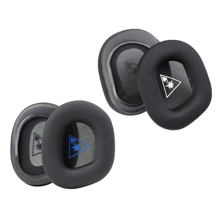2 PCS Headphone Foam Cover for Turtle Beach Stealth 600 Gen 2(Black Net Cloth White Pattern) - Earmuff & Pad by buy2fix | Online Shopping UK | buy2fix
