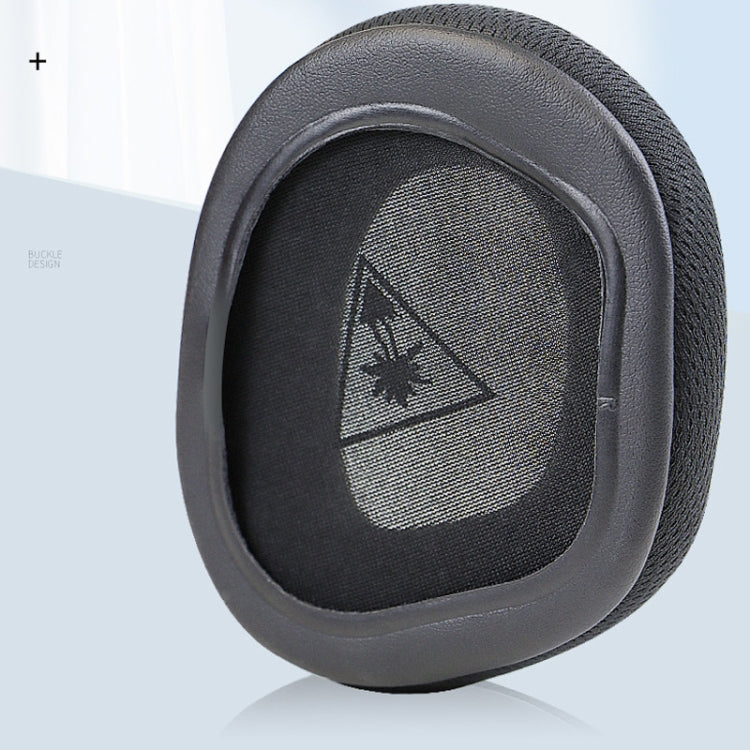 2 PCS Headphone Foam Cover for Turtle Beach Stealth 600 Gen 2(Black Net Cloth White Pattern) - Earmuff & Pad by buy2fix | Online Shopping UK | buy2fix