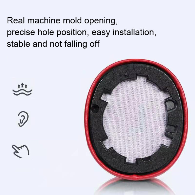 1 Pair Headphone Cover Earmuffs for JBL TUNE700 T750BTNC T700BT(Blue Protein Leather) by buy2fix