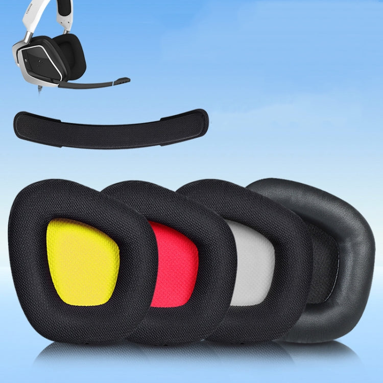 2 PCS Replacement Earpads for Corsair Void Pro Elite,Style: Black Grid - Earmuff & Pad by buy2fix | Online Shopping UK | buy2fix