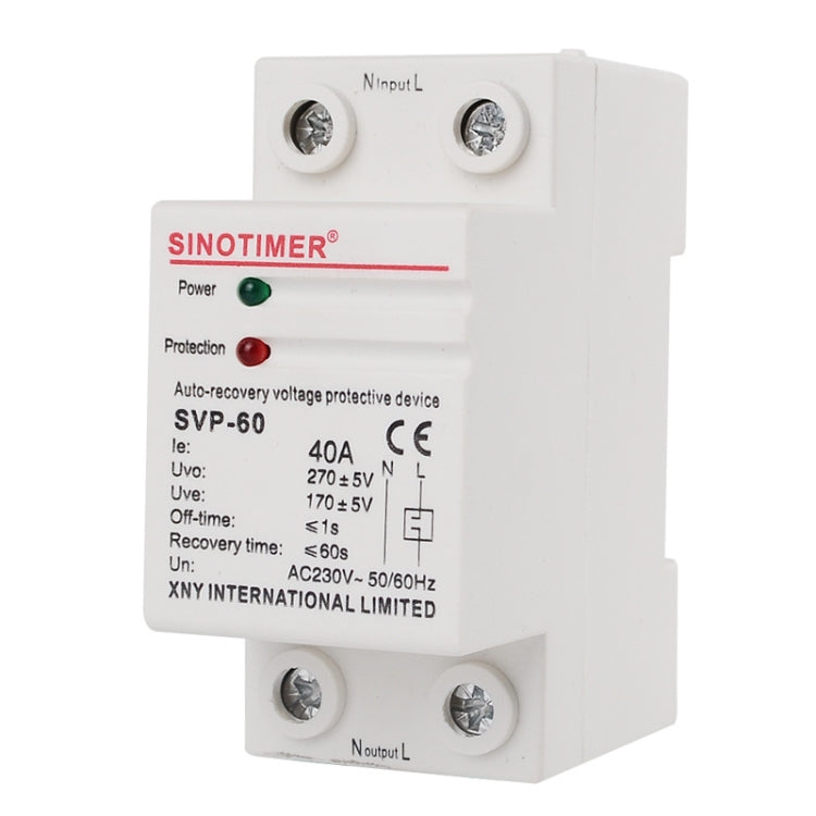 SINOTIMER Single-Phase Self-Duplex Intelligent Over-Pressure Protector(SVP-60) - Other Tester Tool by SINOTIMER | Online Shopping UK | buy2fix