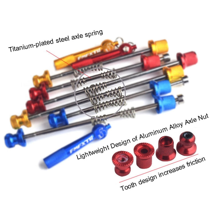 FMFXTR Mountain Bicycles Flower Drum Fast Disassembly Rod(Blue) by FMFXTR