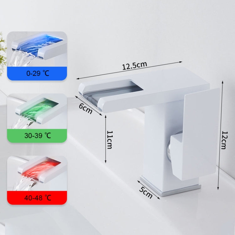 Smart Color-changing Temperature Recognition Faucet, Specification: A Style - Faucets & Accessories by buy2fix | Online Shopping UK | buy2fix