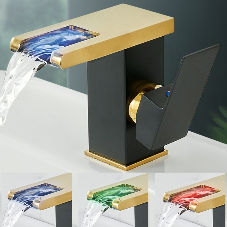 Smart Color-changing Temperature Recognition Faucet, Specification: E Style - Faucets & Accessories by buy2fix | Online Shopping UK | buy2fix