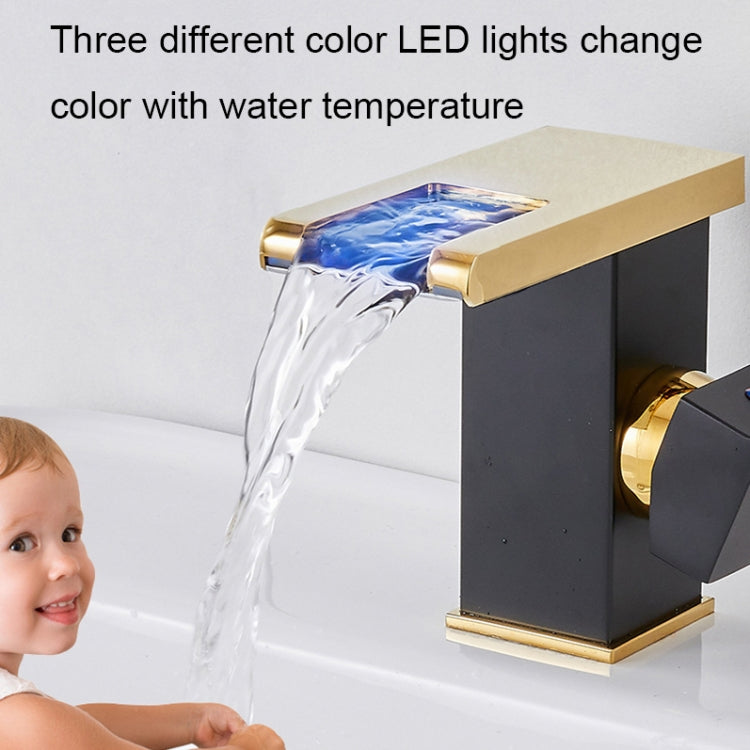 Smart Color-changing Temperature Recognition Faucet, Specification: E Style by buy2fix