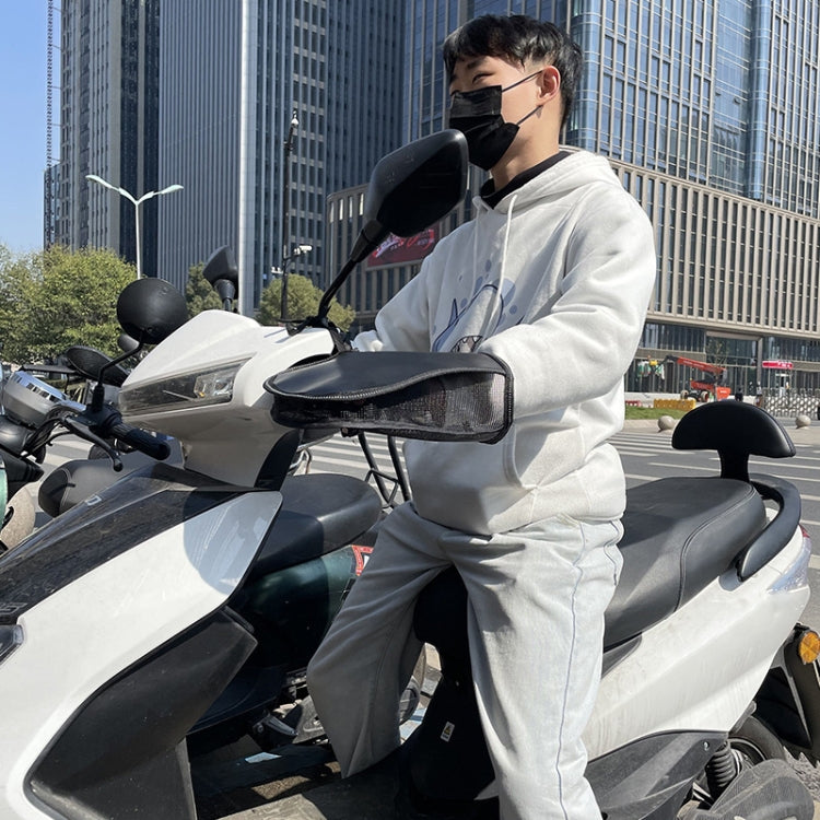 MESOROCK MG1105 Electric Bike Sunscreen Glove Outdoor Summer Handlebar Hood, Size: One Size(Black) by MESOROCK