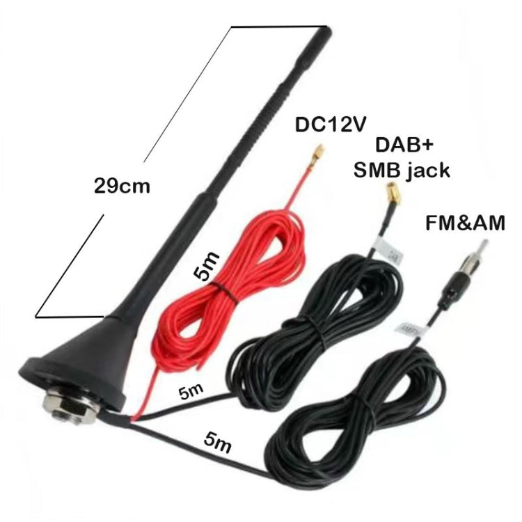 Roof DAB FM Antenna Car Radio Digital Broadcast Antenna - Aerials by buy2fix | Online Shopping UK | buy2fix