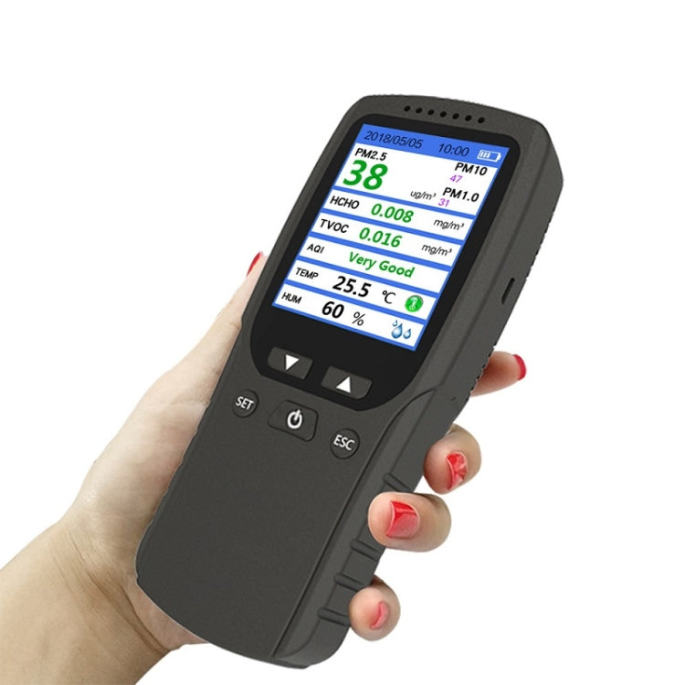 DM106A Indoor Haze Dust Formaldehyde Air Quality Detector - Air & Water Quality Tester by buy2fix | Online Shopping UK | buy2fix