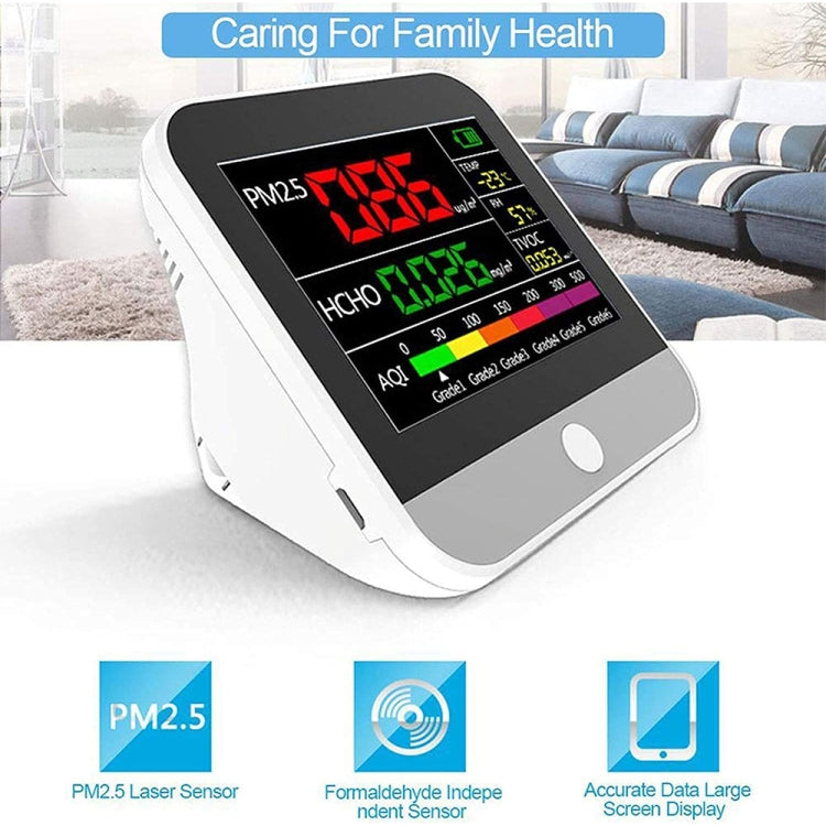 DM306 Indoor Haze PM2.5 Dust Formaldehyde Detector - Air & Water Quality Tester by buy2fix | Online Shopping UK | buy2fix