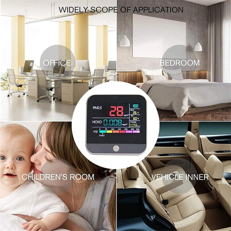 DM306 Indoor Haze PM2.5 Dust Formaldehyde Detector - Air & Water Quality Tester by buy2fix | Online Shopping UK | buy2fix