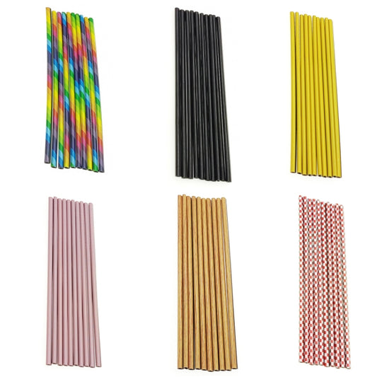 10pcs/pack Car Air Conditioner Vent U-Shaped Electroplating Decorative Strip(Colorful) by buy2fix