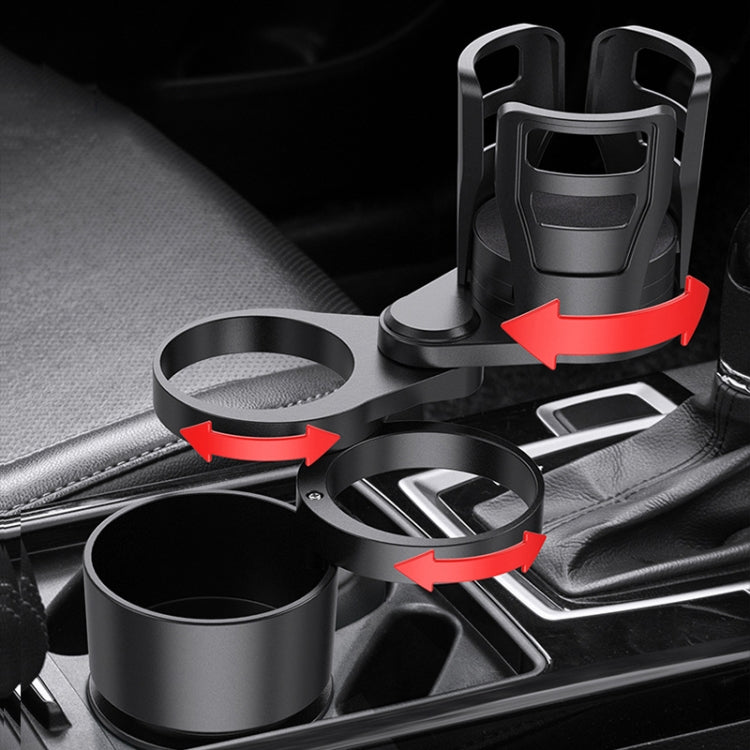 Car Multifunctional Retractable Rotating Water Cup Holder(SD-1048) - Car Drink Holders by buy2fix | Online Shopping UK | buy2fix