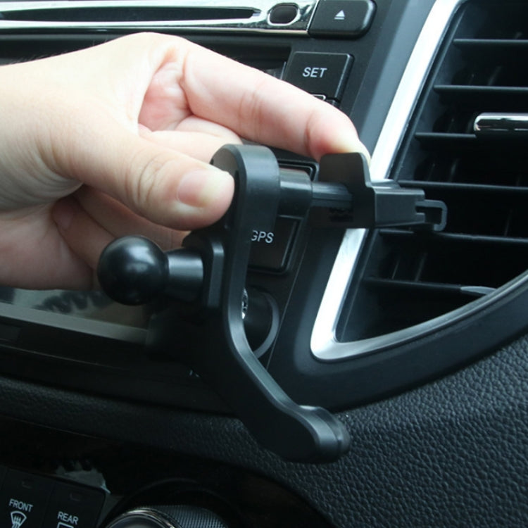 10 PCS R139-004 Car Air Outlet Mobile Phone Holder Clip, Color: Black by buy2fix