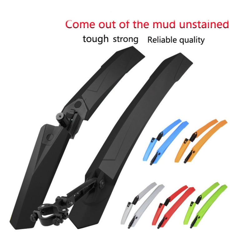 2632 Bicycle Quick Release Mudguards, Style: Widened (Red) - Mudguards by buy2fix | Online Shopping UK | buy2fix