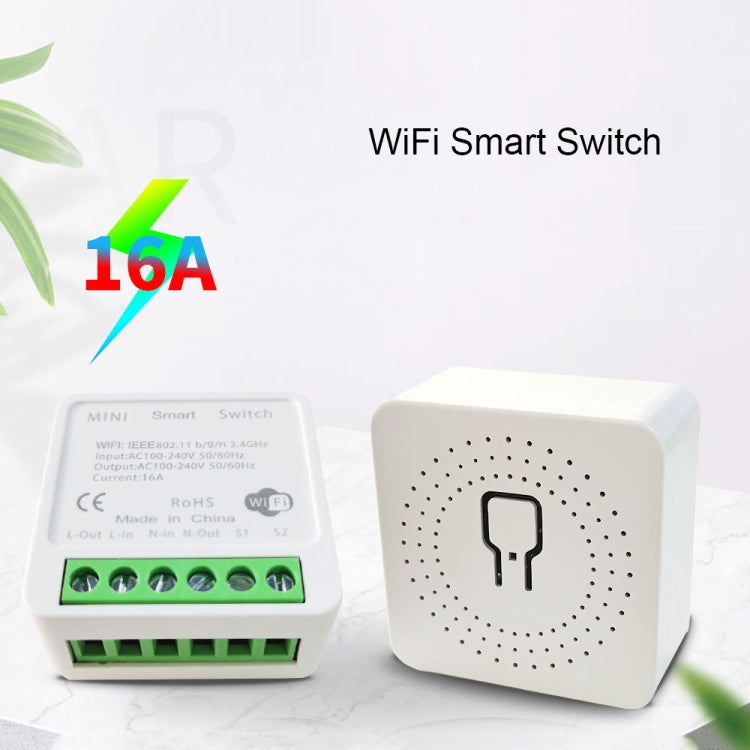 003 WiFi App Remote Voice Control Smart Switch(WiFi+Bluetooth Dual-mode 16A) - Smart Switch by buy2fix | Online Shopping UK | buy2fix