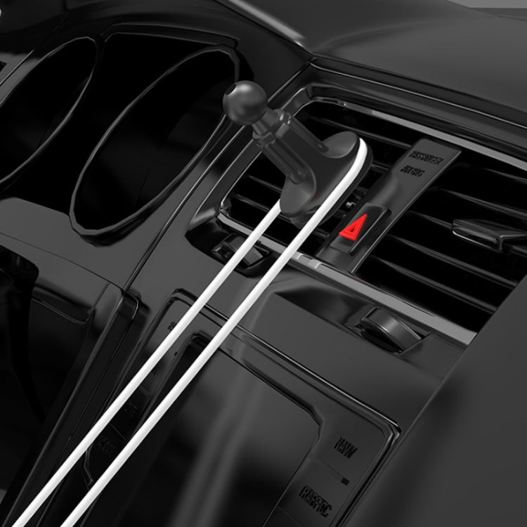 6 PCS Car Air Outlet Mobile Phone Bracket Base Can Clip Data Cable, Size: 17mm Ball Head - Universal Car Holders by buy2fix | Online Shopping UK | buy2fix