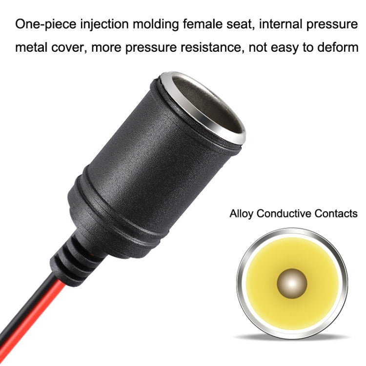 12-24V Car Cigarette Lighter Plug Extension Line, Cable Length 3.7m - Cigar Socket by buy2fix | Online Shopping UK | buy2fix