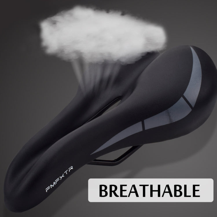 FMFXTR Bicycle Cushion Comfortable Hollow Breathable Saddle(Black) by FMFXTR