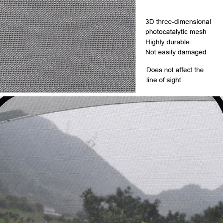 Non-Porous Suction Cup Car Mesh Sunshade(Black Rear Block+Black Side Block x 4) - Window Foils & Solar Protection by buy2fix | Online Shopping UK | buy2fix