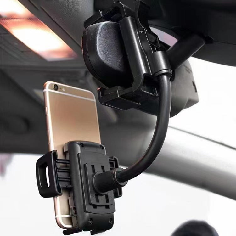 Car Rearview Mirror Hose Bracket Mobile Phone Clip Universal Navigation Bracket - Universal Car Holders by buy2fix | Online Shopping UK | buy2fix