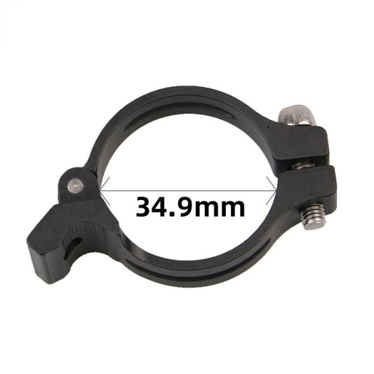 FMFXTR Bike Front Derailleur Clamp Straight Lock Turn to Clamp Converting Seat(Black 34.9mm) by FMFXTR