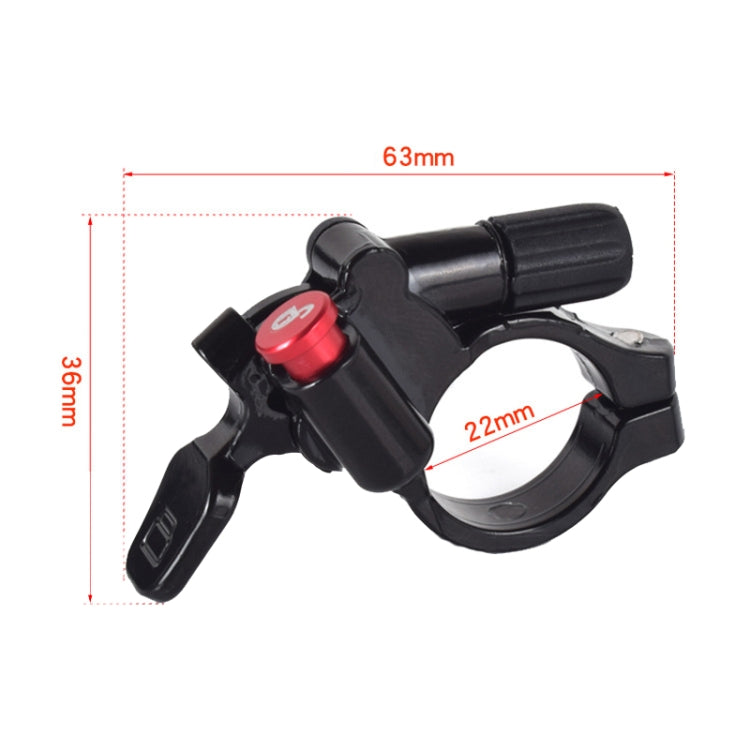 FMFXTR Bicycle Aluminum Alloy Front Fork Wire Controller, Style: A Model+Wire Core - Front Fork by FMFXTR | Online Shopping UK | buy2fix