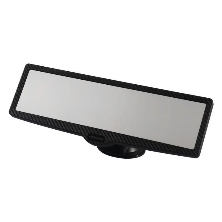 CZC-255 Carbon Fiber Indoor Rearview Mirror Modified Suction Cup Endoscope Auxiliary Mirror(White Mirror) - Interior Mirrors by buy2fix | Online Shopping UK | buy2fix