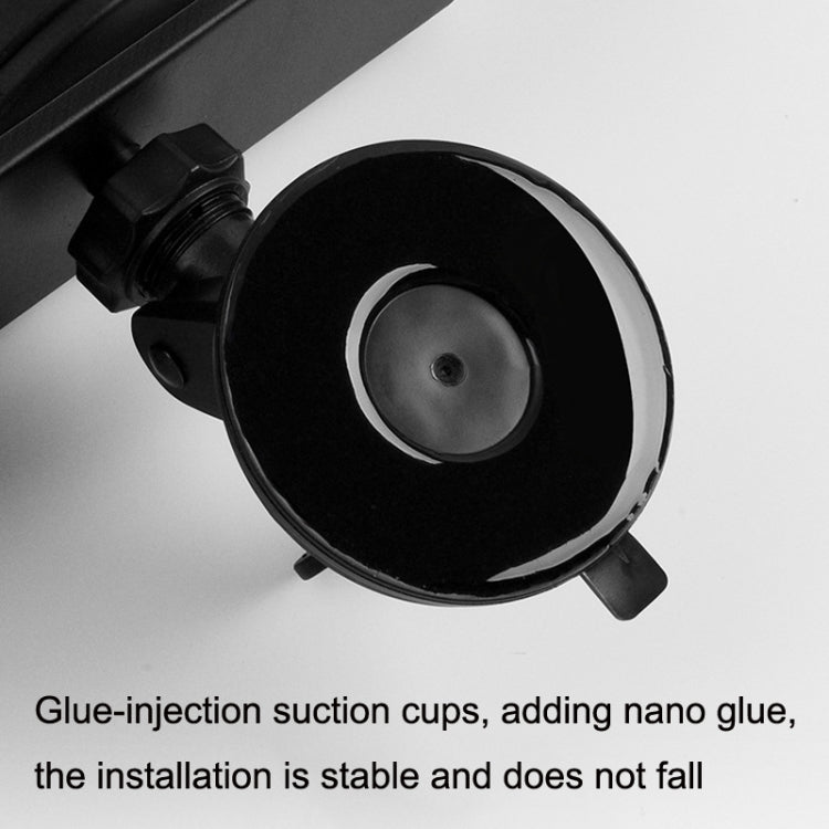 CZC-255 Carbon Fiber Indoor Rearview Mirror Modified Suction Cup Endoscope Auxiliary Mirror(White Mirror) - Interior Mirrors by buy2fix | Online Shopping UK | buy2fix
