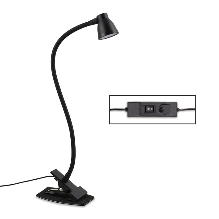 668A001 USB 360 Degree Bend Hose Desk Lamp, Spec: Black Two-speed Dimming - by buy2fix | Online Shopping UK | buy2fix