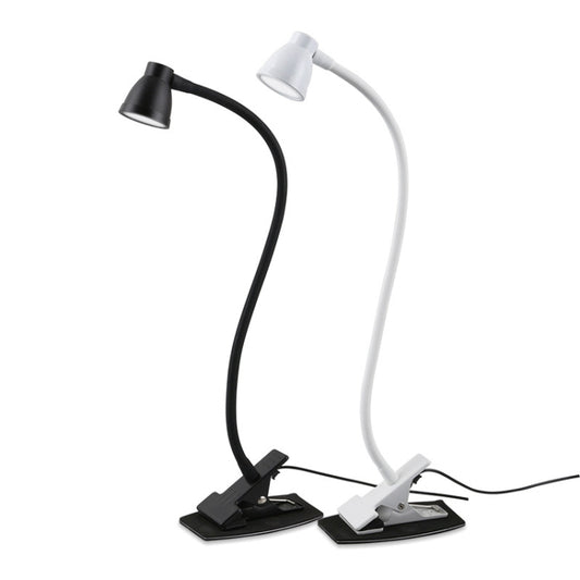 668A001 USB 360 Degree Bend Hose Desk Lamp, Spec: Black Two-speed Dimming by buy2fix