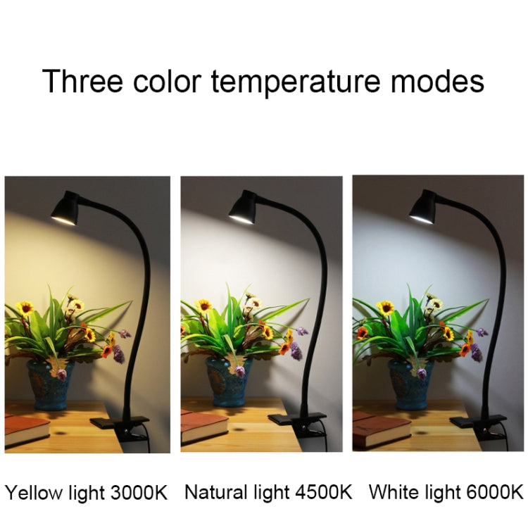 668A001 USB 360 Degree Bend Hose Desk Lamp, Spec: Black Two-speed Dimming - by buy2fix | Online Shopping UK | buy2fix