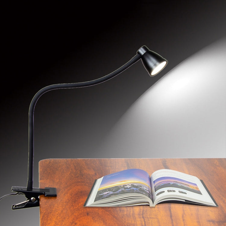 668A001 USB 360 Degree Bend Hose Desk Lamp, Spec: Black Two-speed Dimming - by buy2fix | Online Shopping UK | buy2fix
