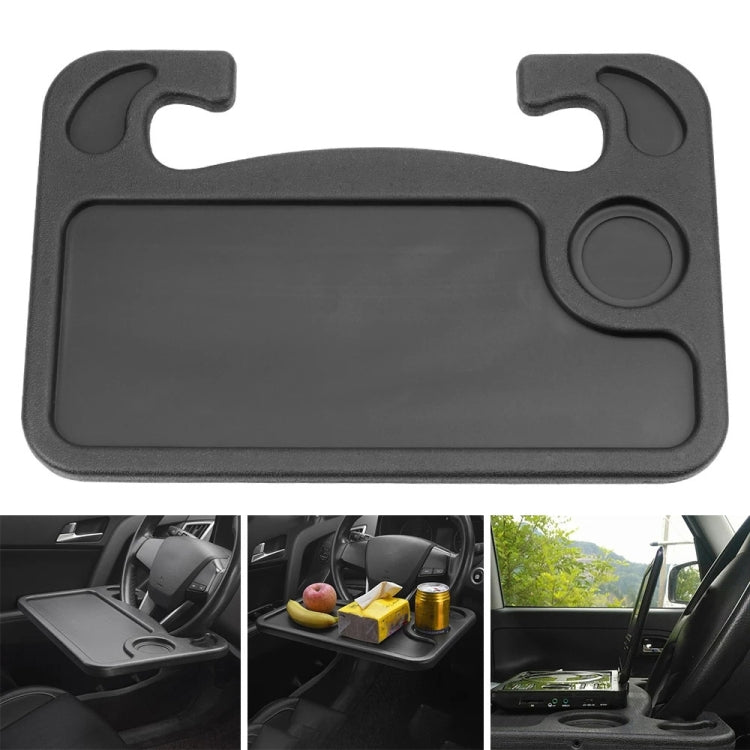 Multifunctional Car Dining Tray Steering Wheel Notebook Bracket(Size: About 42x29x3cm) - Car Drink Holders by buy2fix | Online Shopping UK | buy2fix