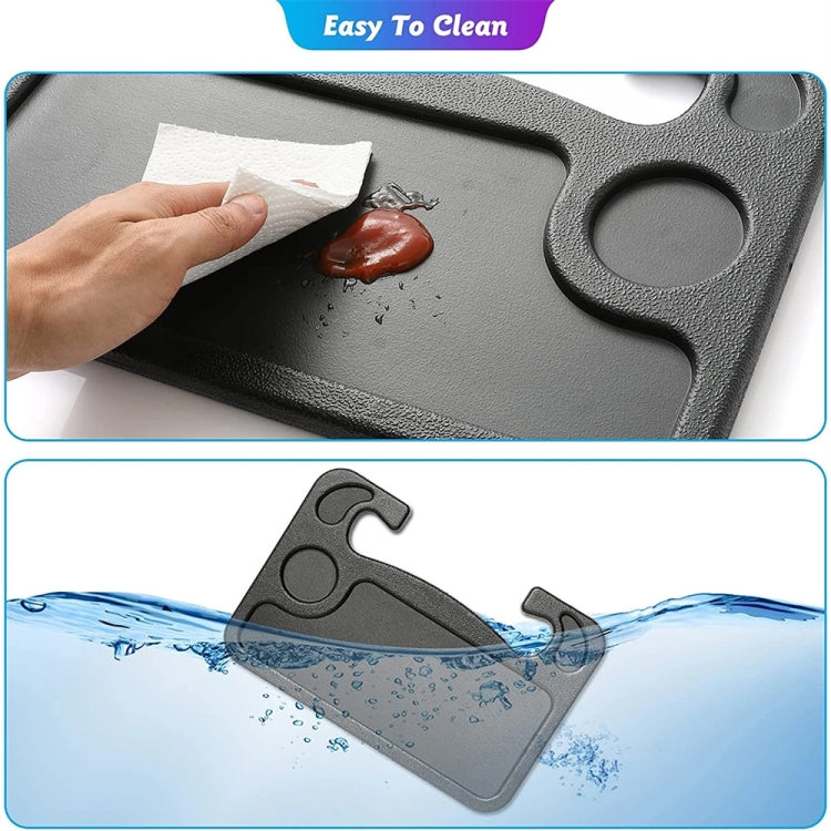 Multifunctional Car Dining Tray Steering Wheel Notebook Bracket(Size: About 42x29x3cm) - Car Drink Holders by buy2fix | Online Shopping UK | buy2fix