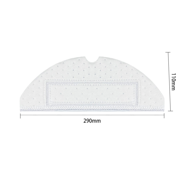 Disposable Mop Accessories for Roborock S7/T7S/T7S Plus G10 - For Roborock Accessories by buy2fix | Online Shopping UK | buy2fix