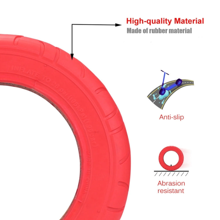 10 x 2 P1069 Inflatable Solid Tire for XiaoMi Mijia M365 Pro,Style: Inner Tube - Accessories & Parts by buy2fix | Online Shopping UK | buy2fix